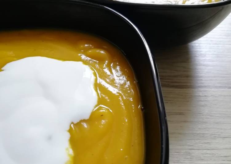 Easiest Way to Make Homemade Soupe de potimarron et pâtisson