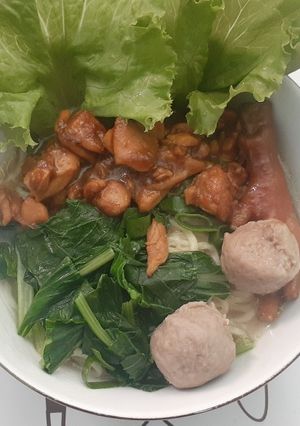 Foto resep Mie Ayam, Rahasia lezatnya Mie Ayam-non msg