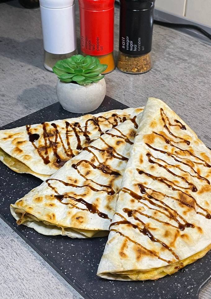 Корисна тортилья з грибами 🌮