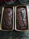 Budín de chocolate con chips