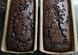 Budín de chocolate con chips
