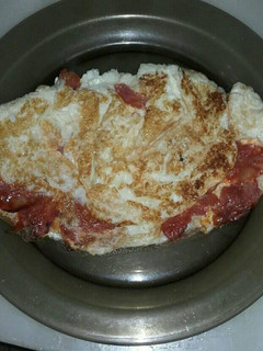 Una foto de Tortilla de claras con chorizo