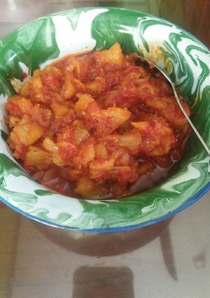 Foto resep Sambel goreng nanas