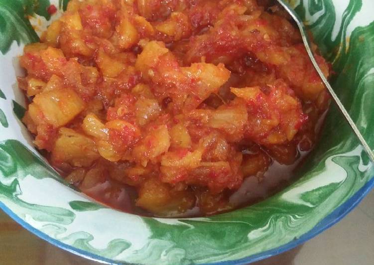 Resep Sambel goreng nanas oleh Jayanti Mayasari - Cookpad