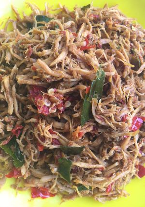 Foto resep Ayam suwir pedas