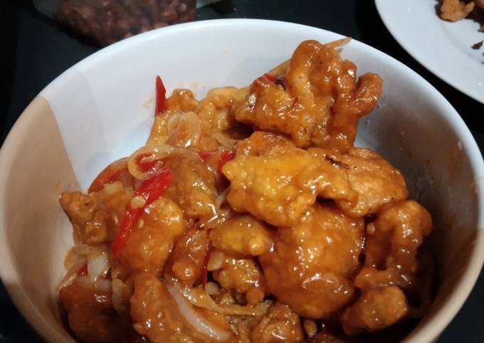 Resep 003 Ayam Goreng Krispi Asam Manis Oleh Binti Khabibah Cookpad