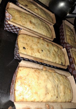 Una foto de Mini Budines de banana