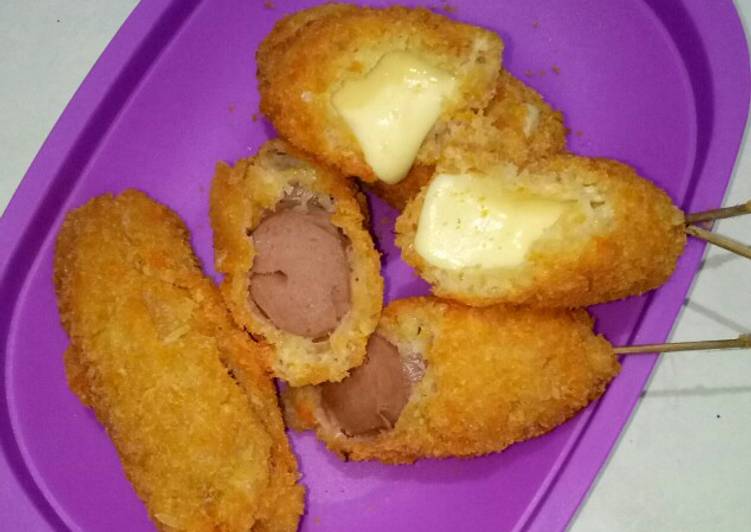 Resep Corndog yang pingin nambah