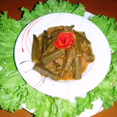 A picture of Bhindi 2 pyaza.