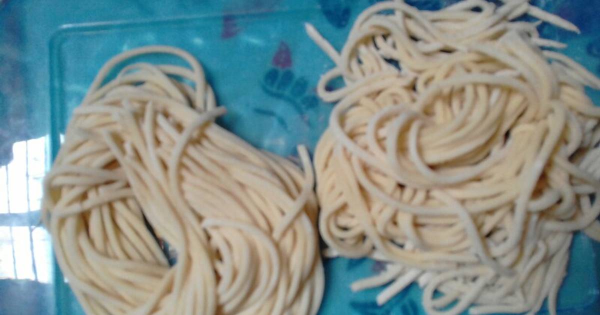 499 resep  cara membuat mie  mentah  enak dan sederhana ala 