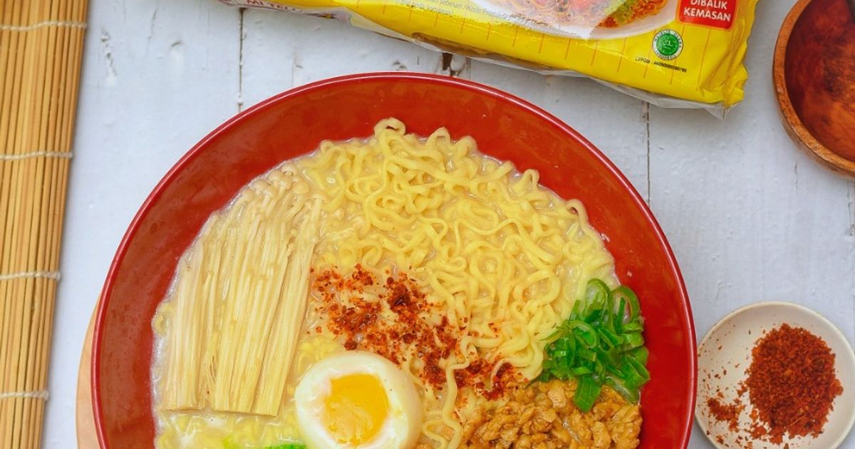 Resep mie kuah pedas ala ramen rumahan enak dan mudah - Cookpad