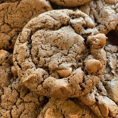 A picture of Chewy Double Chocolate Cookies.