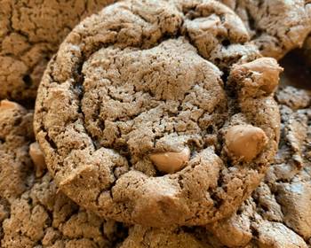 Fresh, Serving Recipe Chewy Double Chocolate Cookies Savory Delicious