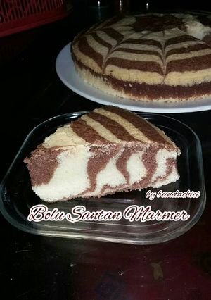 Foto resep Bolu Santan Marmer