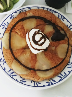 Una foto de Maxitortita de avena y pera