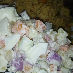 A picture of Potato salad.