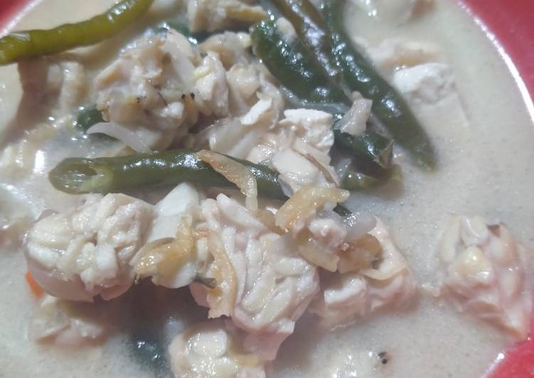 Sayur Tempe Lombok Ijo