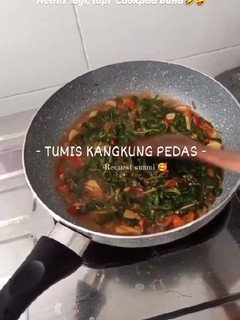 Foto resep Tumis kangkung pedas