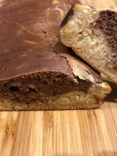 Vaníliás-kakaós kalács gluténmentesen Anyuccc módra recept fotója