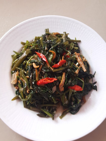 Resep Cah Kangkung Teri Asin Anti Gagal