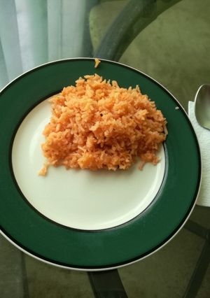 Una foto de Arroz rojo