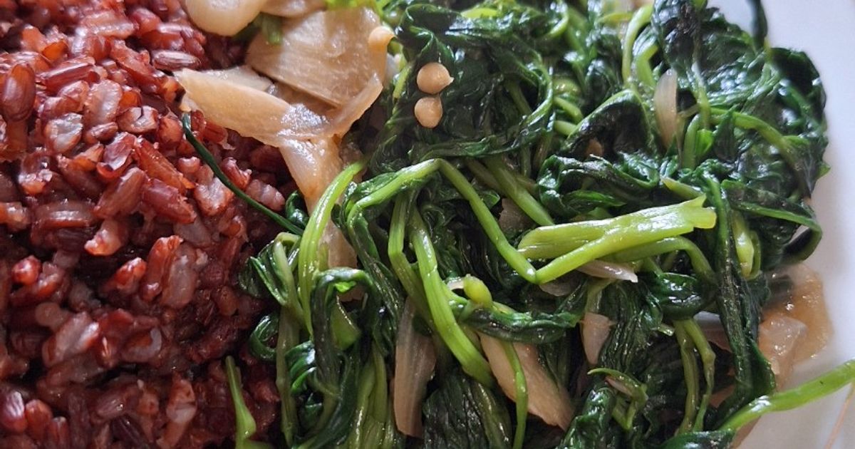 Tumis Kangkung Ringan