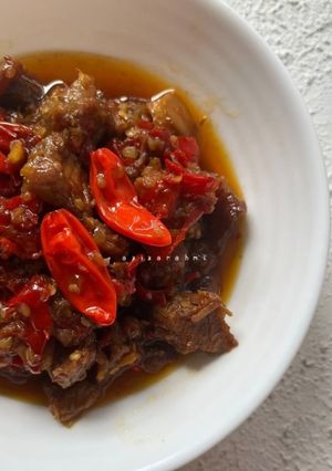 Foto resep Oseng Mercon Legend