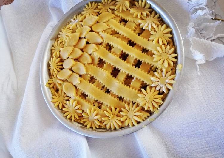 Easiest Way to Make Fatto in casa Crostata con crema al limone 🍋 e fichi freschi