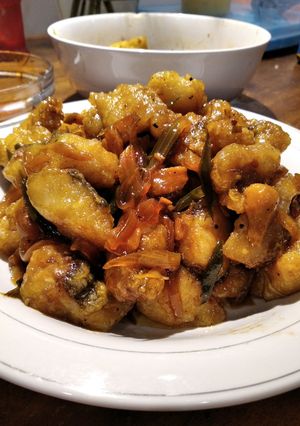 Foto resep Ikan goreng saus mentega