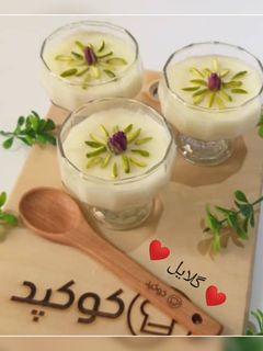 عکسی از دستور فرنی نارگیلی 😋