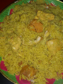 صورة لوصفة كبسة دجاج