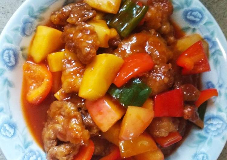 Resep Ayam asam manis dengan apel, Sempurna