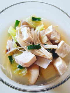 Foto resep Sup tahu jamur