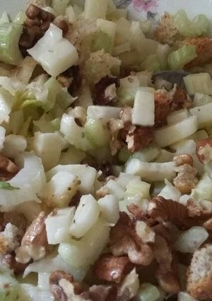 Una foto de Ensalada waldorf
