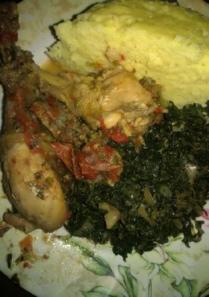 A picture of Chicken dry fry.