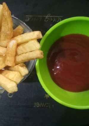 A picture of #Potato french frying.