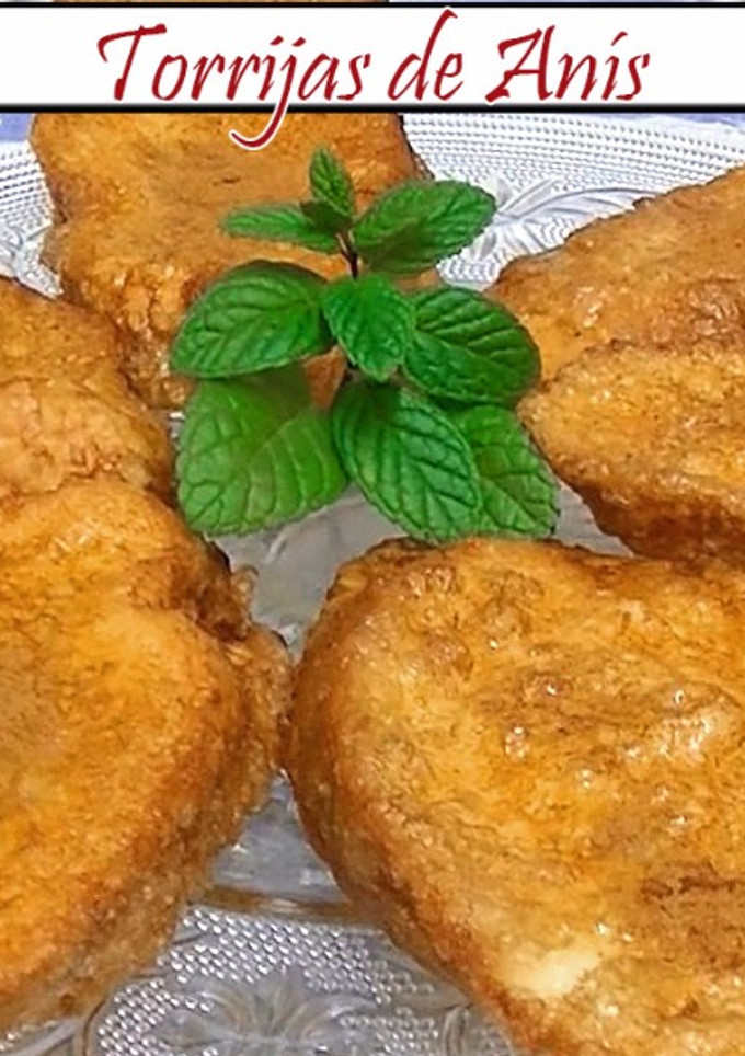 Una foto de Torrijas de Anís