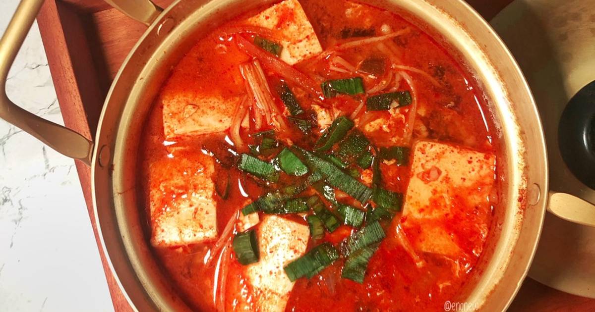 Resep Sundubu Jjigae oleh enonew Cookpad