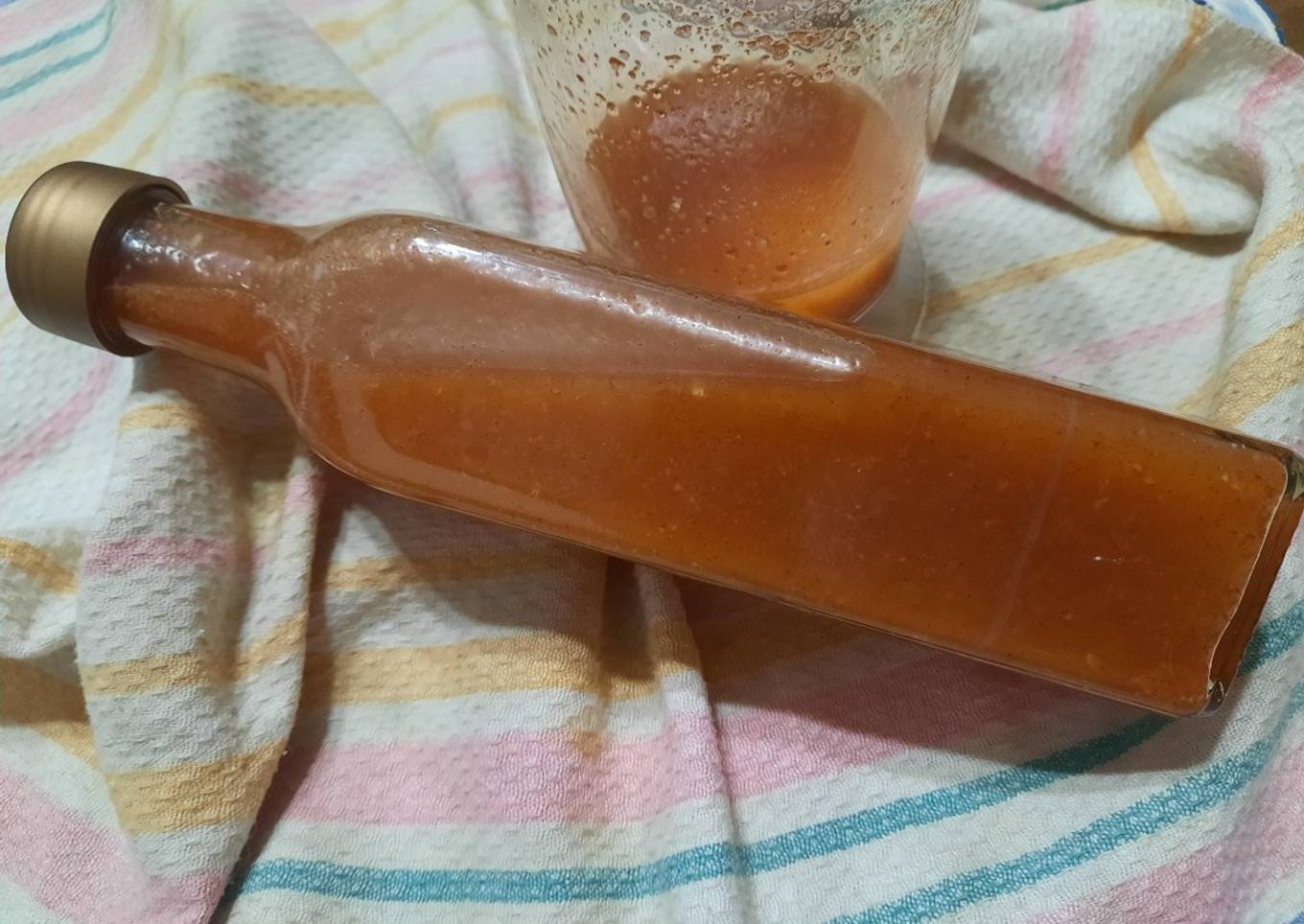 Aceite de ajo y chile picante