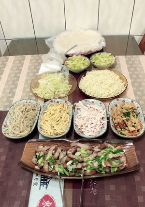 清明-春捲DIY 的食譜成品照片