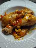 Pollo 🍗 en Salsa Agridulce de Naranja 🍊 con Anacardos en Robot Taurus Foodie