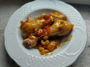 Una foto de pollo agridulce con miel