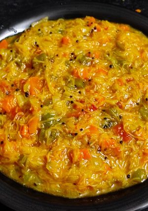 A picture of Veg vermicelli.
