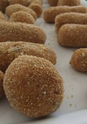 Una foto de Croquetas veganas sin freír