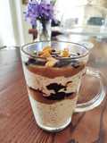 "Snickers overnight oats" 🍫🌃