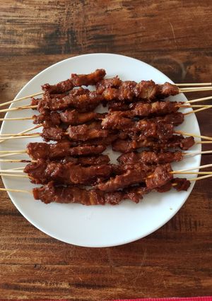 Foto resep Sate babi mami