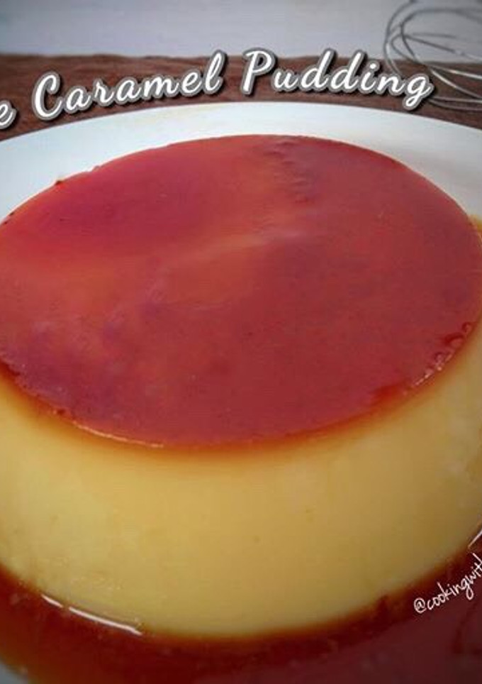 Foto resep No Bake Creme Caramel Pudding #StepByStep