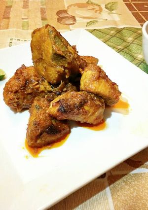 Foto resep Ayam Panggang Bumbu Rujak