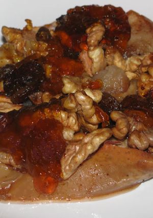 Lekváros-diós sült alma recept fotója