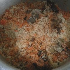 A picture of Mutton biryani.